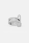 APM Ring - Monaco safety pin ring in silver, studio shot