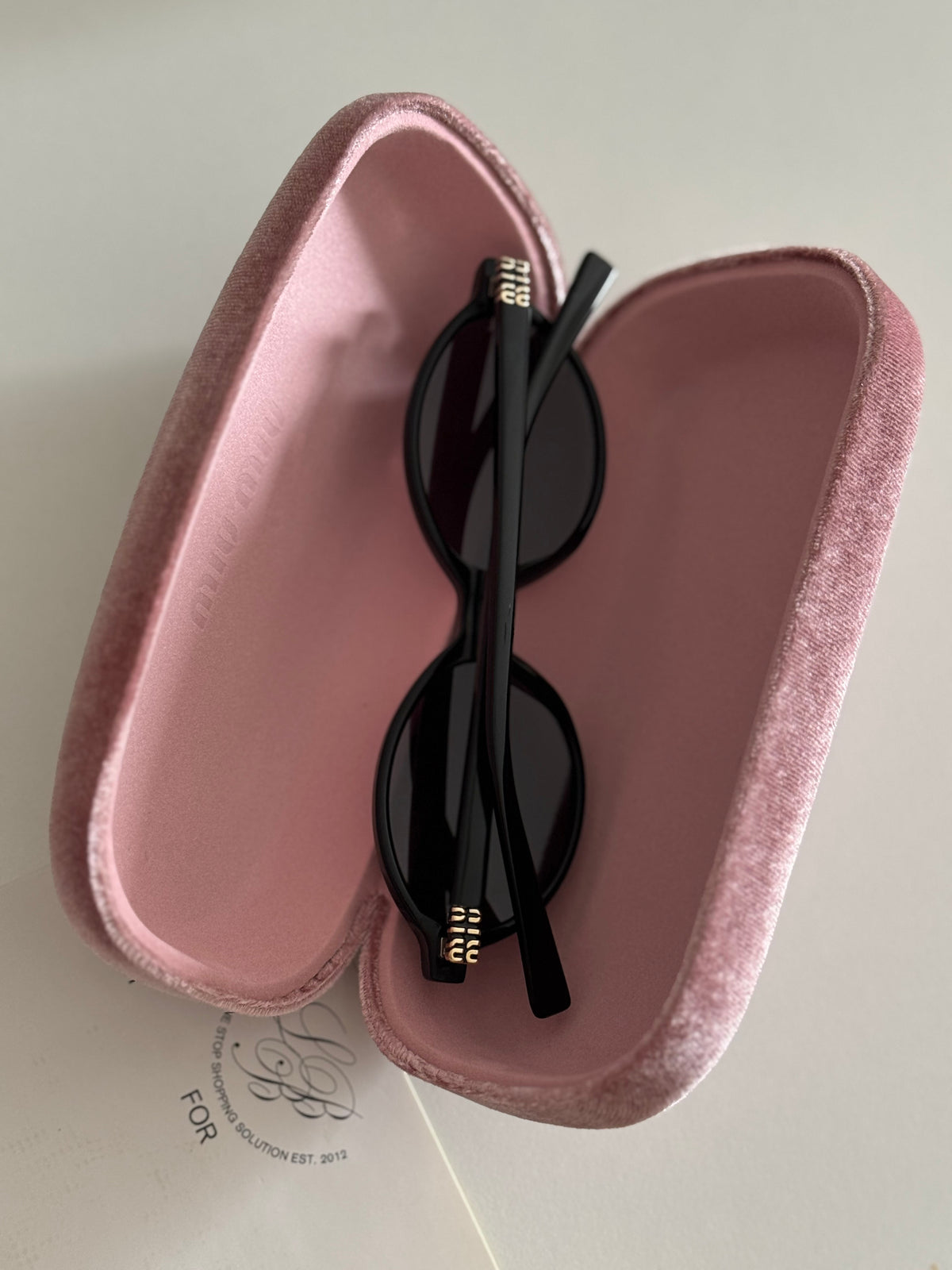 MIU Circle Regard Sunnies