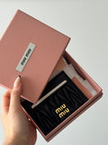 MIU Matelasse Card Holder