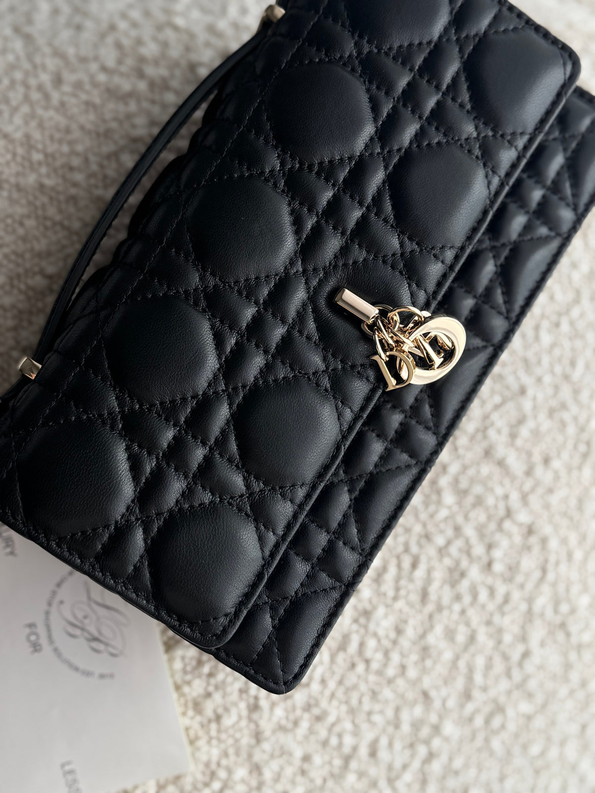 Dr My D - Black, charm and quilting detail