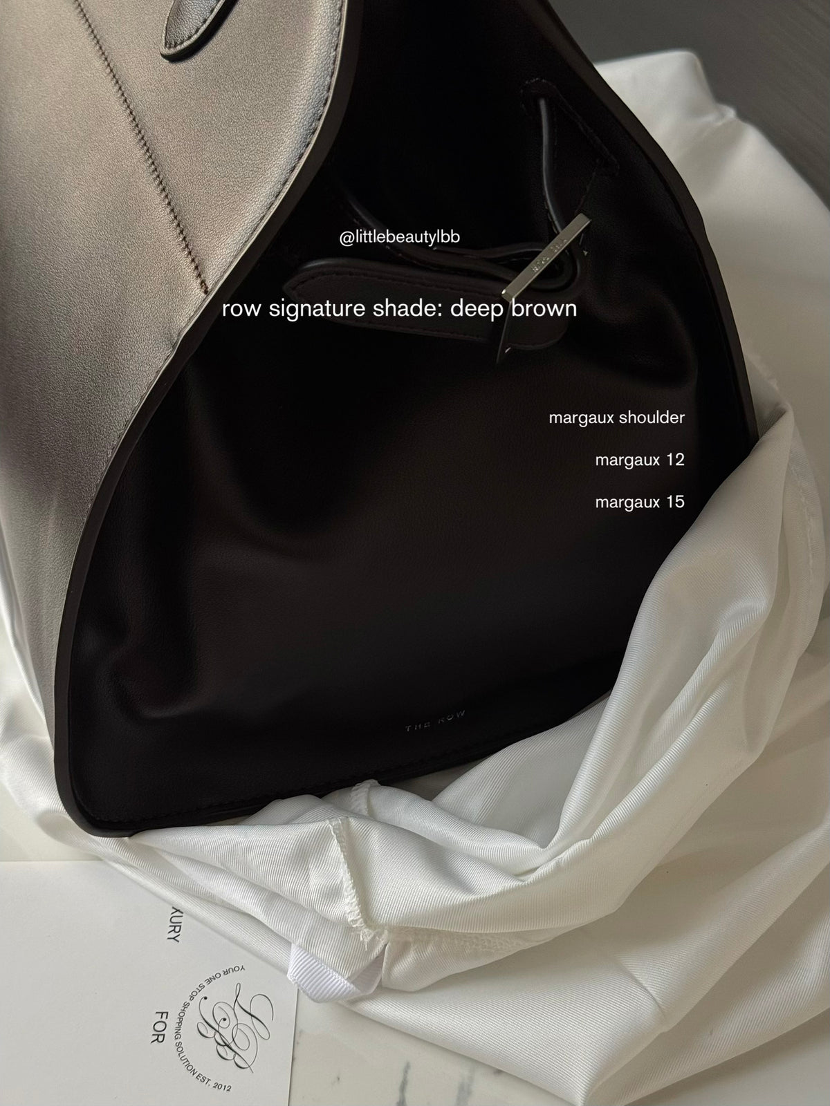Soft Margaux 12 Leather Tote Bag