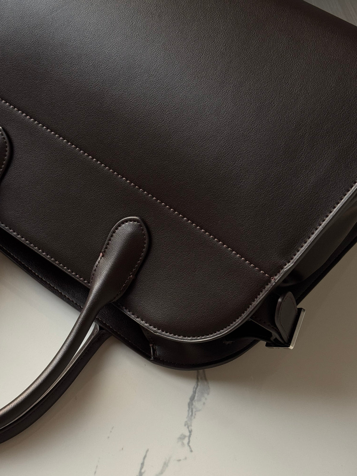 Soft Margaux 12 Leather Tote Bag