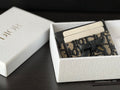 Dior Freesia Card Holder in Signature