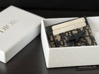 Dior Freesia Card Holder in Signature