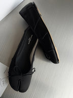 MM Satin Tabi Flats and Heels