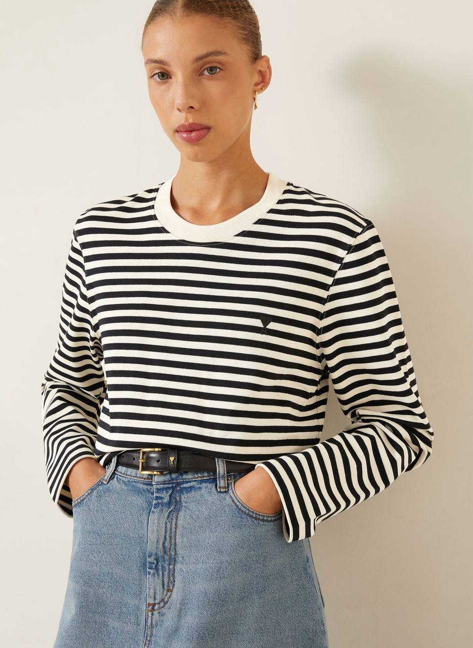 De Couer Long Sleeves Stripes Shirt