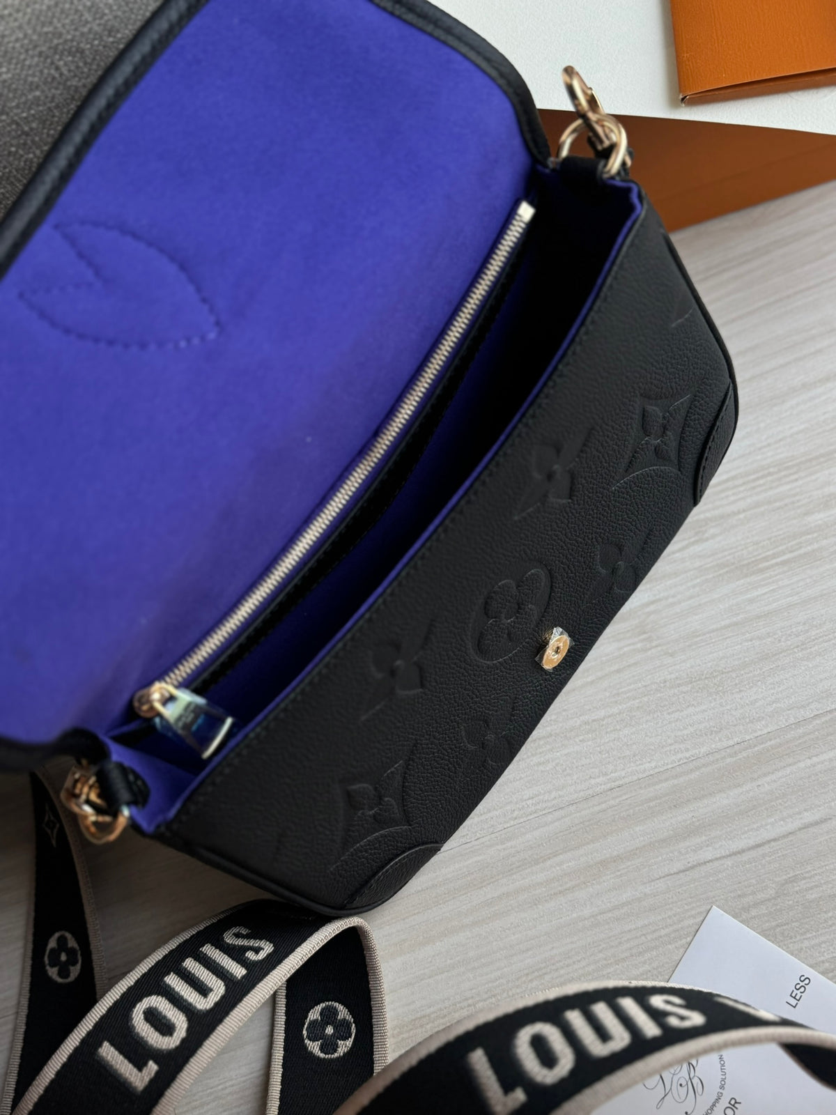 Diane in Empreinte Leather