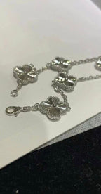 VCA Bracelet - All Silver, close-up detail