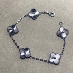 VCA Bracelet - Full Black, full bracelet flat lay