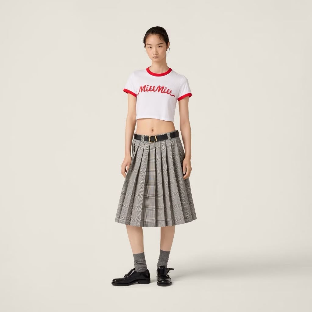 MIU Cropped Tshirt